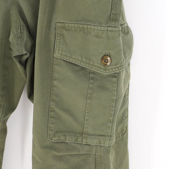 WILFRED FREE ARITZIA Cargo Utility Drawstring Wide-Leg Pants Toggle Hem Size XL - Picture 7 of 11